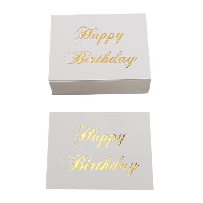 Unique Happy Birthday Cards for Birthday Gift Party Favors Cake Boutique 100Pack