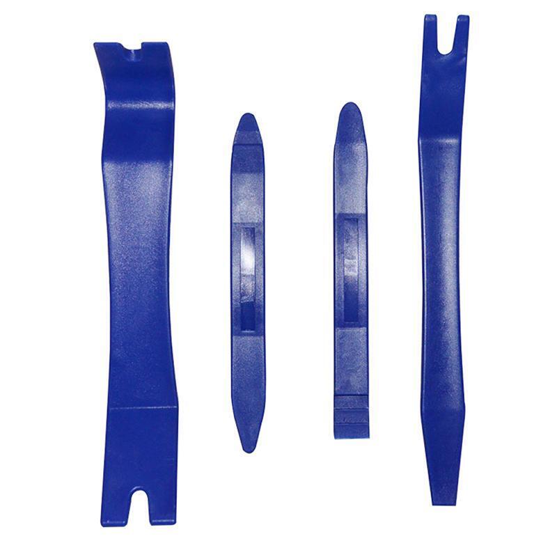 1 Set(4Pcs) Car Interior Dash Radio Door Clip Panel Trim Kit Open Removal Tools