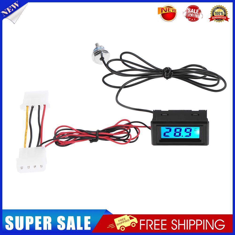 LED Display Temperature Detector Thermometer for PC Water Cooling System