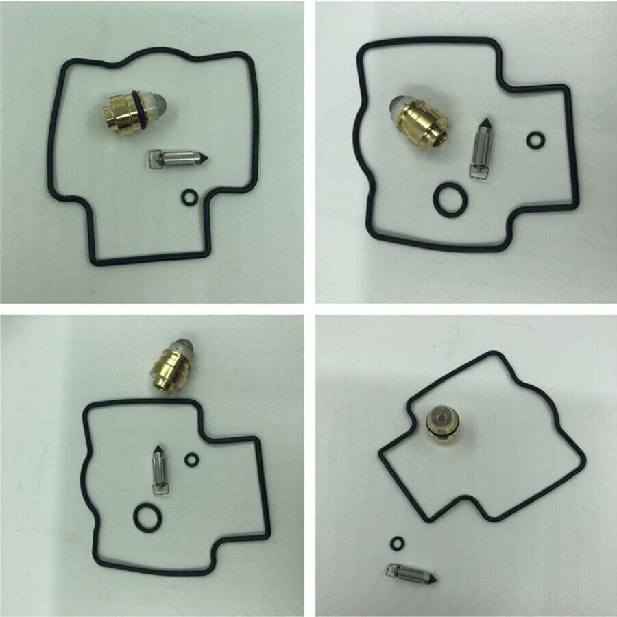 4 Sets Carburetor Repair Kit For Kawasaki ZX-6R ZX600F Ninja ZX6R 1995-1997