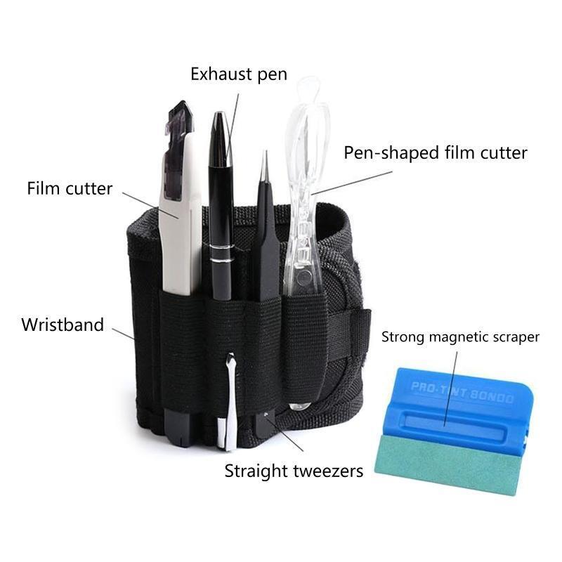 Magnetic Wristband Men & Women's Tool Bracelet for Screws Nails & Drilling