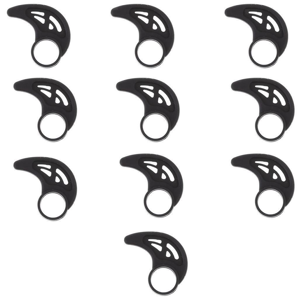 10Pcs Horn-Shaped Ear Hook Holder Headphones Sports Headset Earhook New