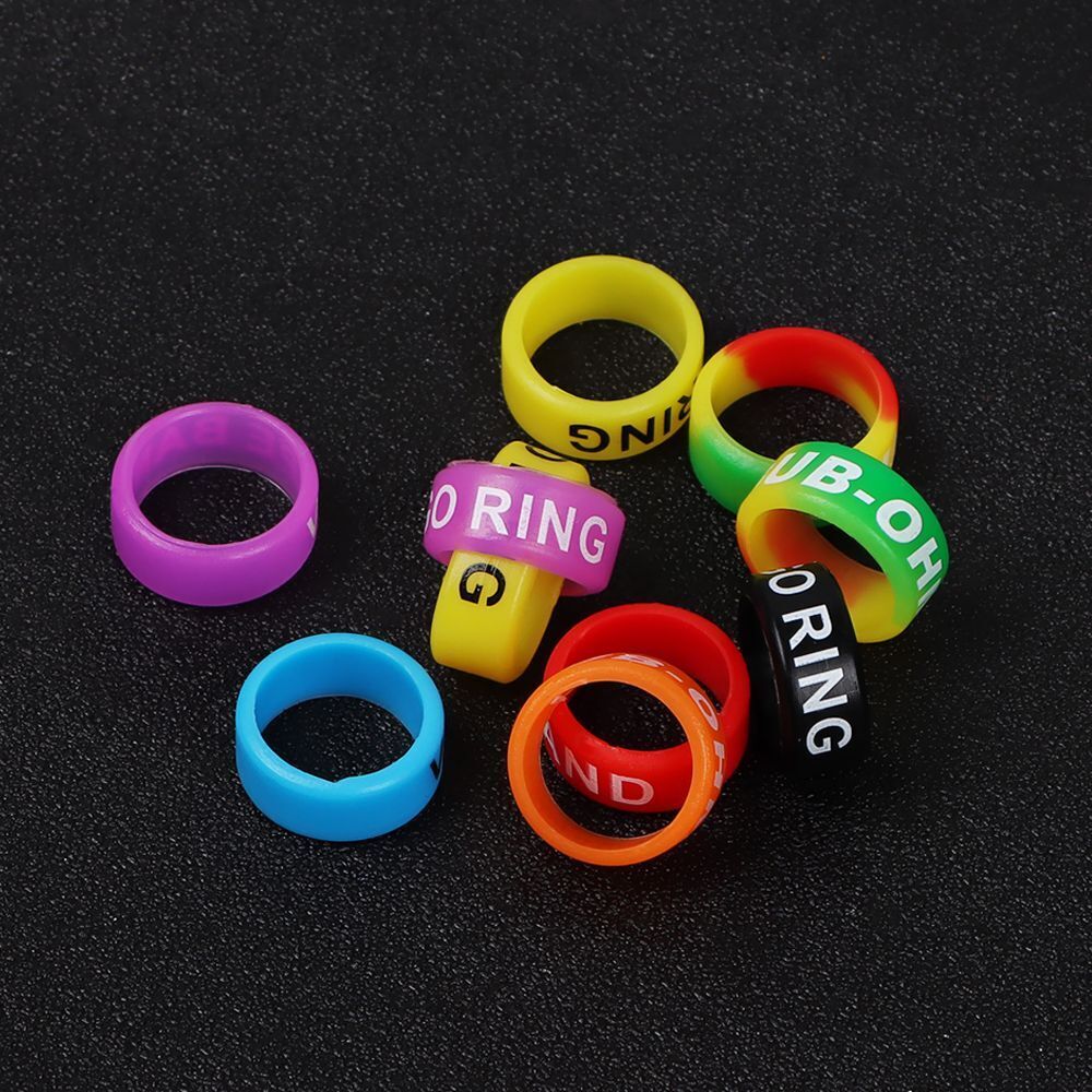 Gel Fishing Rod O-shaped Ring Anti-Slip Ring Protective Case Fishing Tackle