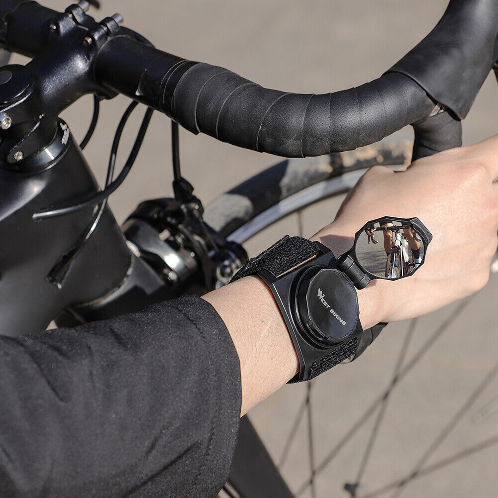 WEST BIKING Bike Bicycle Wrist Rearview Rear View Mirror Cycling Accessory