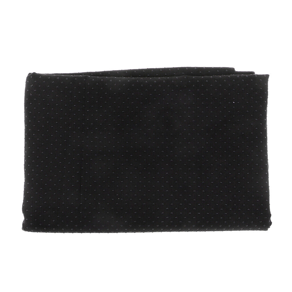 1Yard Anti-skid Design Non Skid Rubber Treated Fabric for Sewing Black