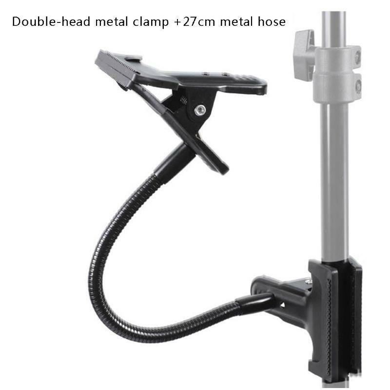 Clamps Can Clamp Reflectors, Tube Walls and Other Shooting Props Boom Arms