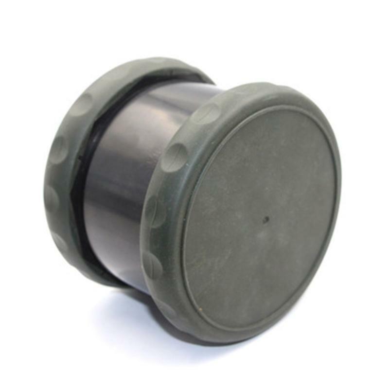 Plastic Grinding Bait Box Aluminum Thick Rubber Broken Fishing Lure Case Shredde