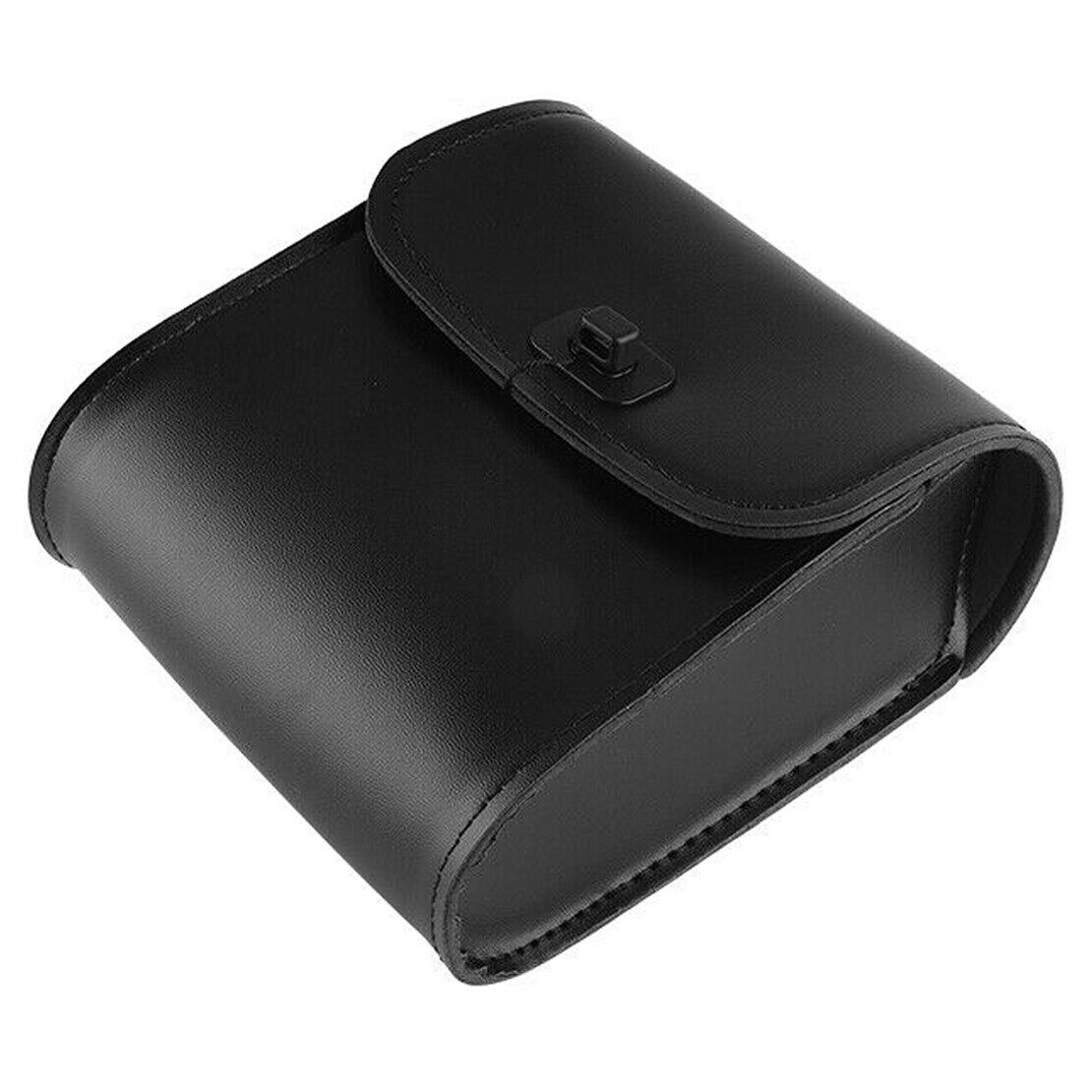Hot Motorcycle Bike Tool Bag Fork Handlebar Saddlebag PU Leather Storage Pouch
