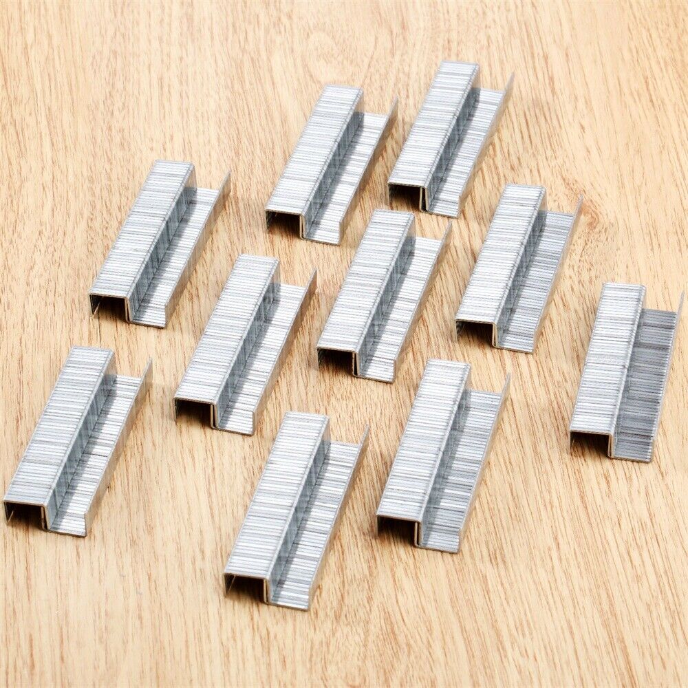 1000Pcs Cordless Narrow Crown Stapler Air Gun 8mm/0.31" Nailer Staples Nail Tool
