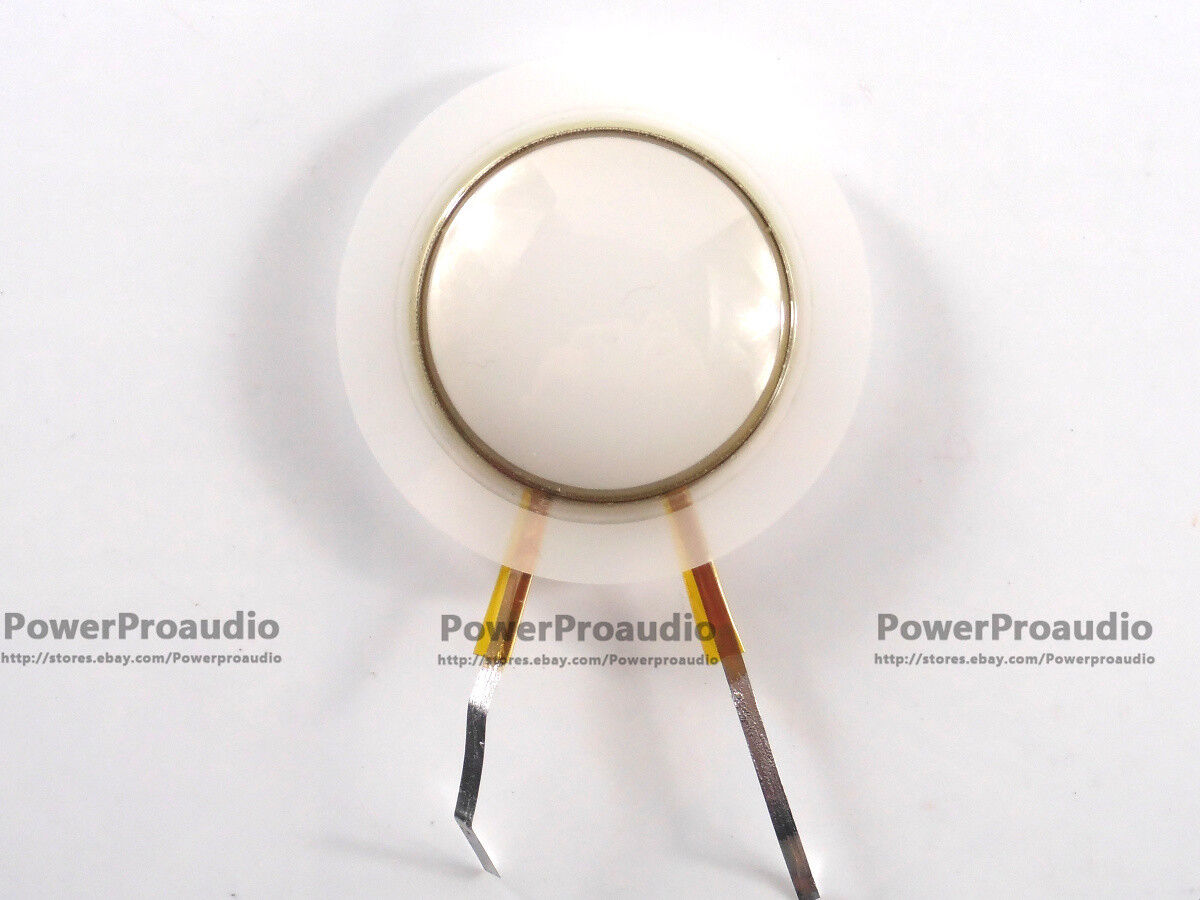 2X 34.5 mm 1 3/8" 8 ohm polyester tweeters ccar flat wire diaphragm ,voice coil