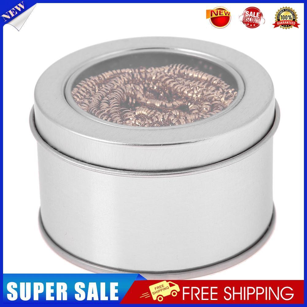 Copper Wire Soldering Iron Tip Cleaner for Welding Mould Cleaning Ball Tool