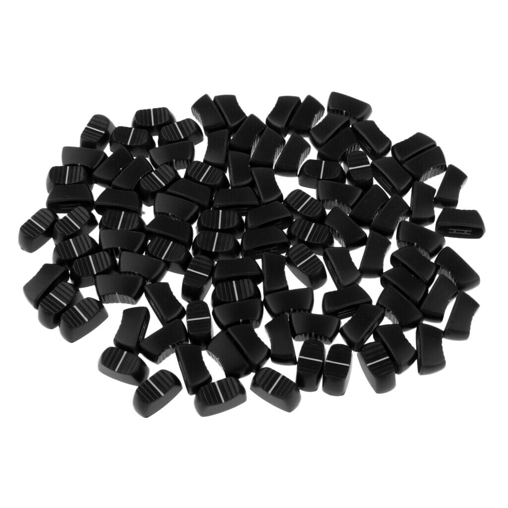 100 Pieces 4 Mm Mixer Potentiometer Control Knobs Replacement Lid Pot Lid -