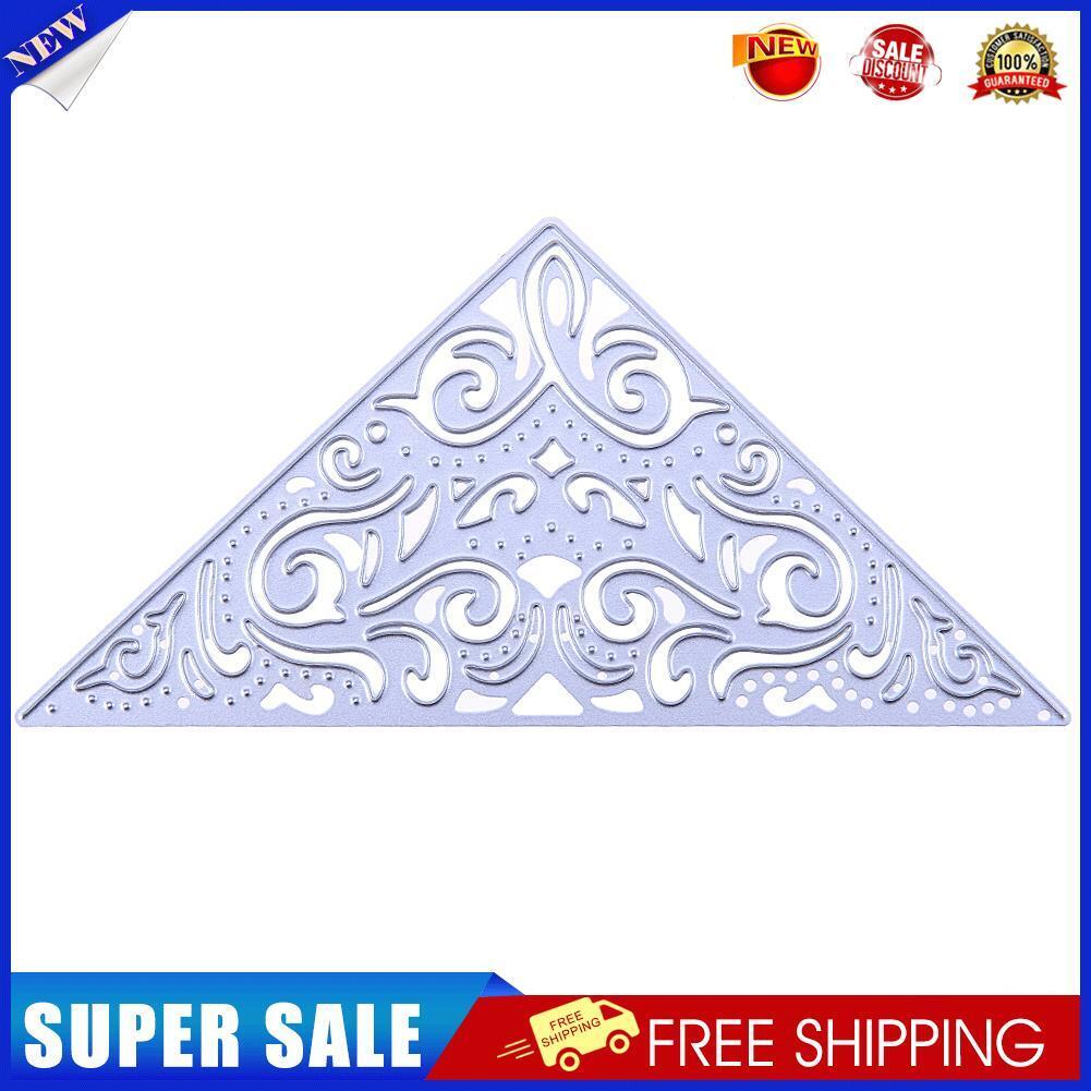 Embossing Triangle Edge Frame Cutting Dies Stencils DIY Scrapbooking Craft-