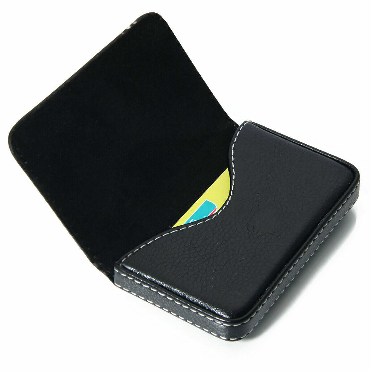 Professional Leather Business Name Card Holder Credit Card Case Wallet