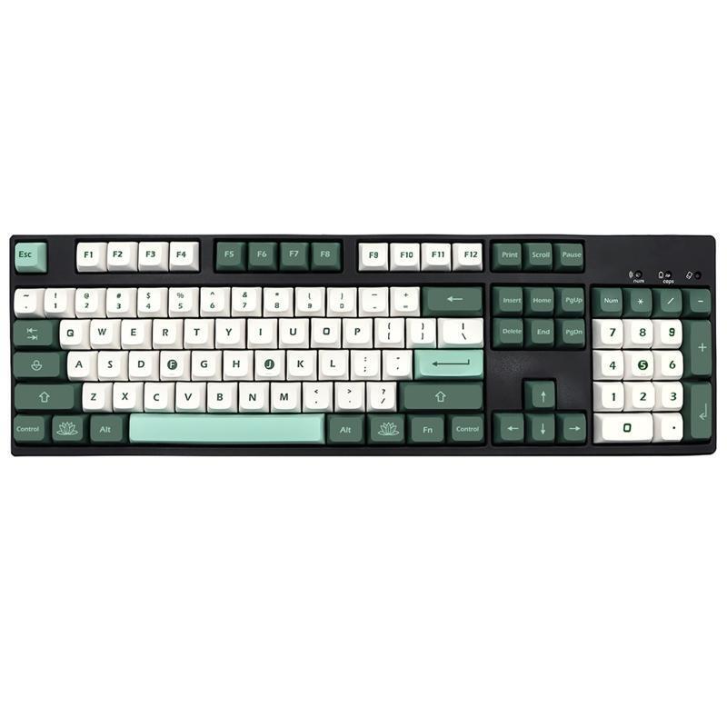 Botanical Keycaps XDA Profile 137 Keys Dye-Sub Keycaps GK61 64 84 96 Layout