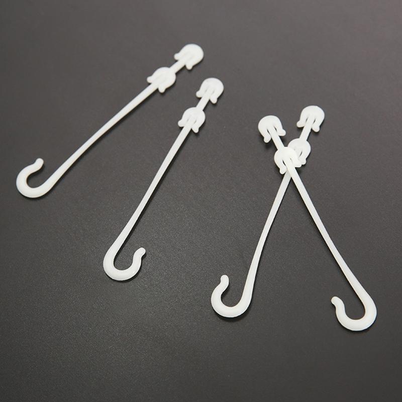 J Shaped Fruit Cherry Tomato Agricultural Ear Hooks 100 Pcs Fix Hook