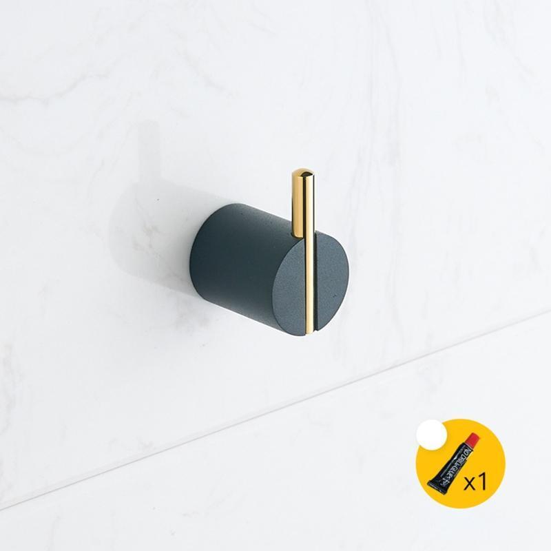 Multifunction Coat Hooks Home Brass Robe Hanger Heavy Duty Decorative Wall Hooks