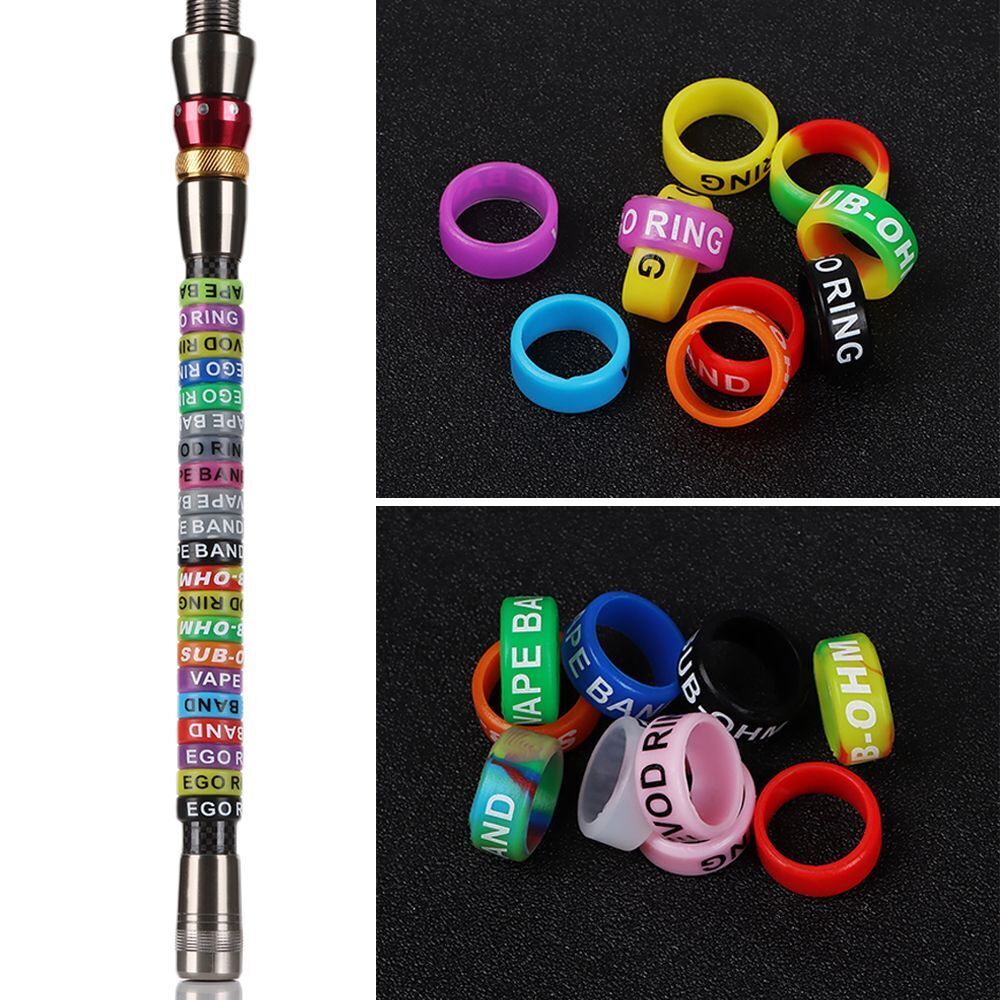 Gel Fishing Rod O-shaped Ring Anti-Slip Ring Protective Case Fishing Tackle