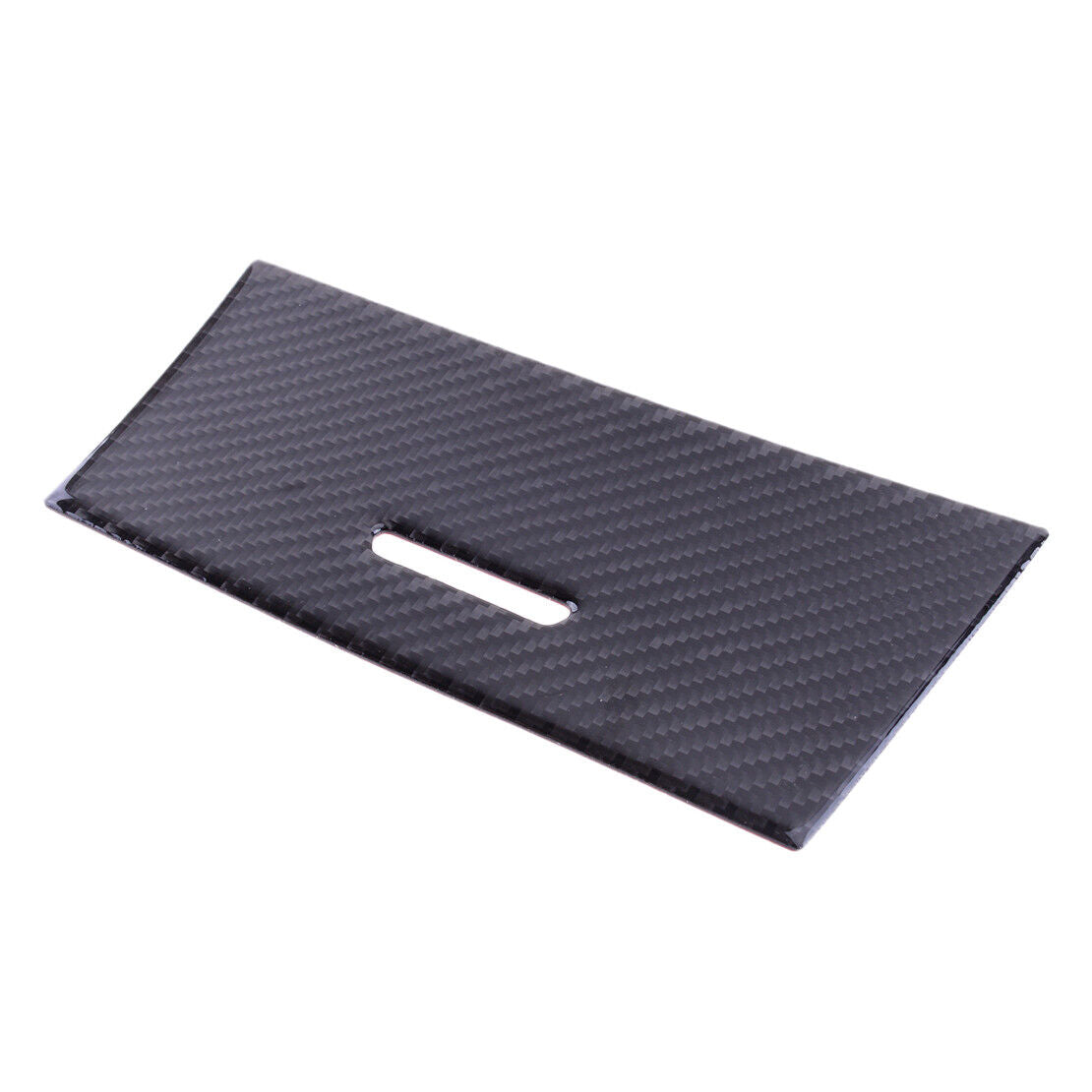 Carbon Fiber Console Storage Box Cover Trim Fit For Jeep Grand Cherokee 14-2018