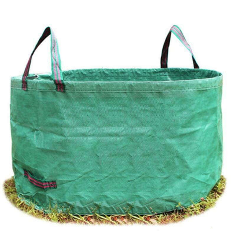 63 Gallon Large Garden Plant Grow Bag Heavy Duty Reusable DIY Planting Waste Bag