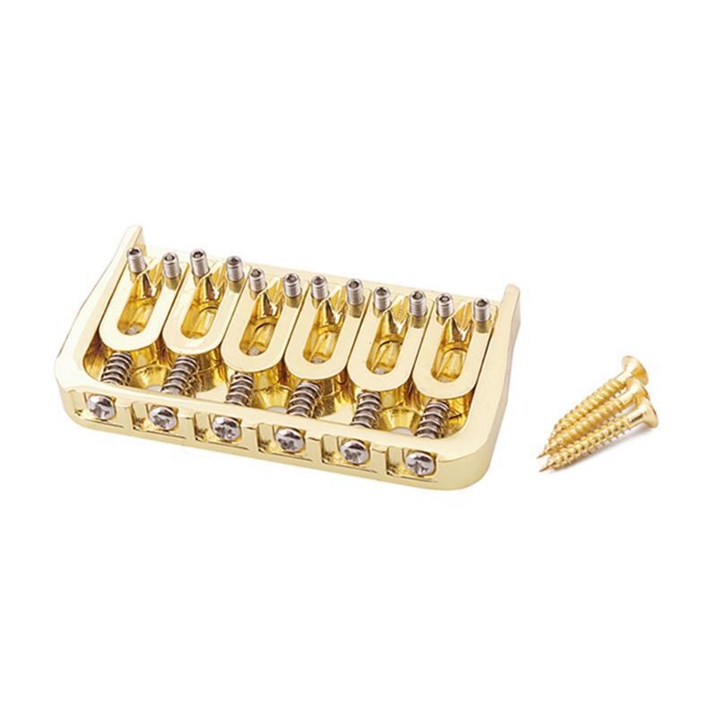 6/7 Strings Saddle Tailpiece for Strat SQ Electric Guitar Fixing Tremolo Bridge