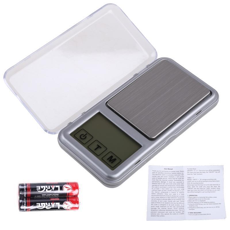 Weigh Gram Scale Digital Pocket Scales 500g by 0.1g Grams for Jewelry Diamond