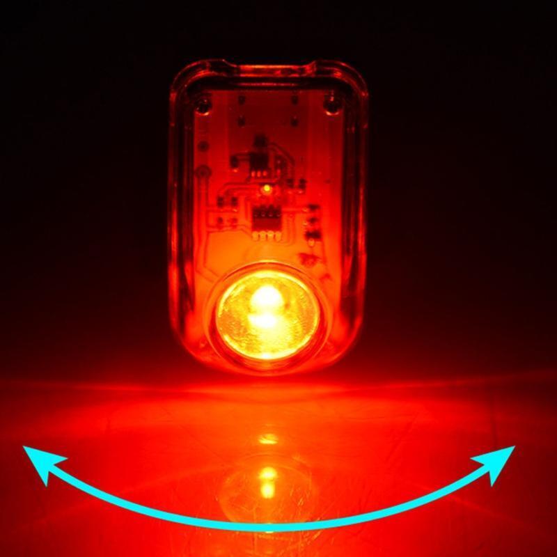 Quick Release Bike Tail Light Brake Sensing Rear Lights LED Warning