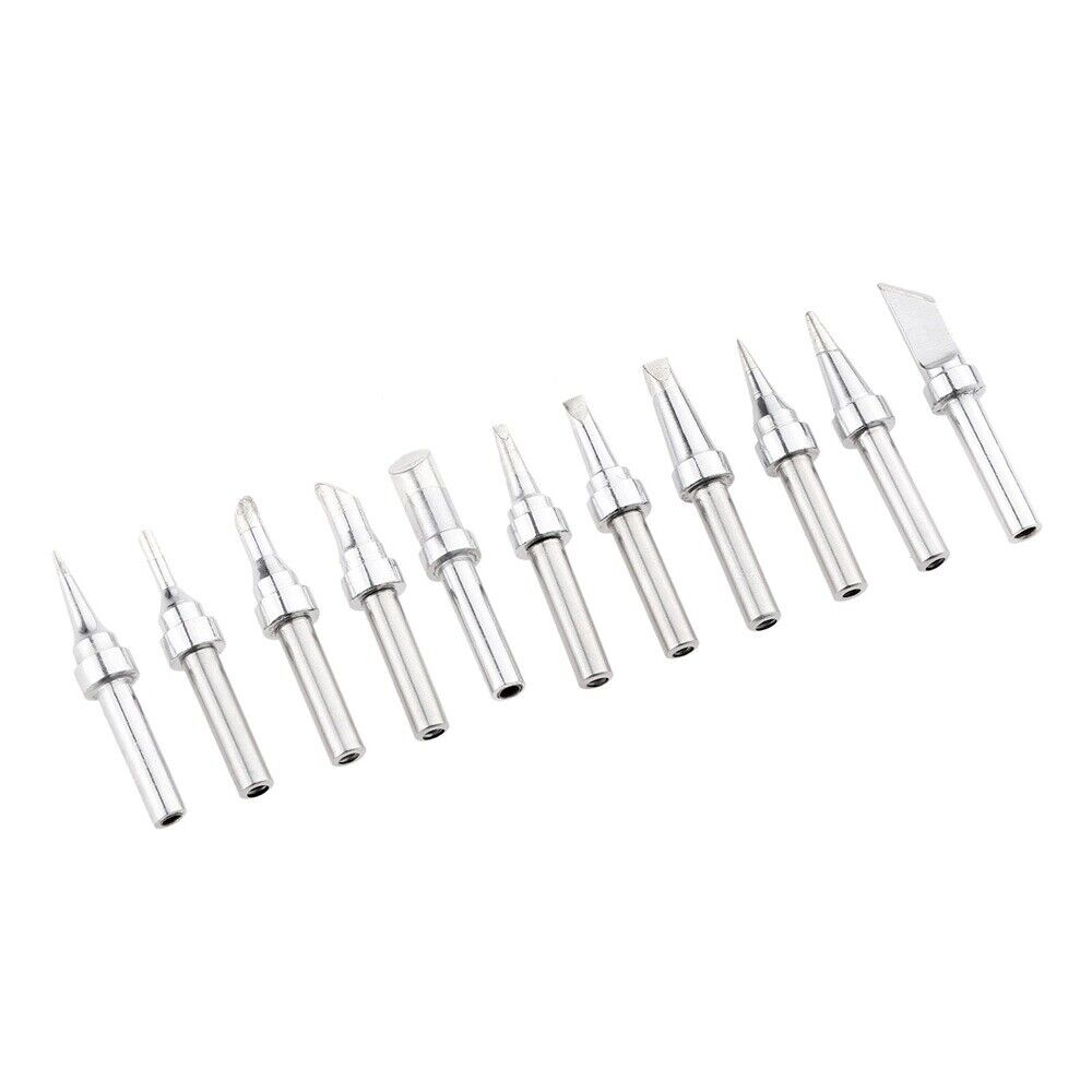Replacement 200M-T Series Soldering Iron Tips Kit for HAKKO quick 203/204 11Pcs