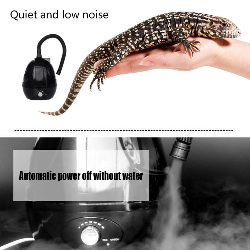 110V Pet Humidifier Mute Adjustable Air Mist Fogger for Rainforest Landscaping