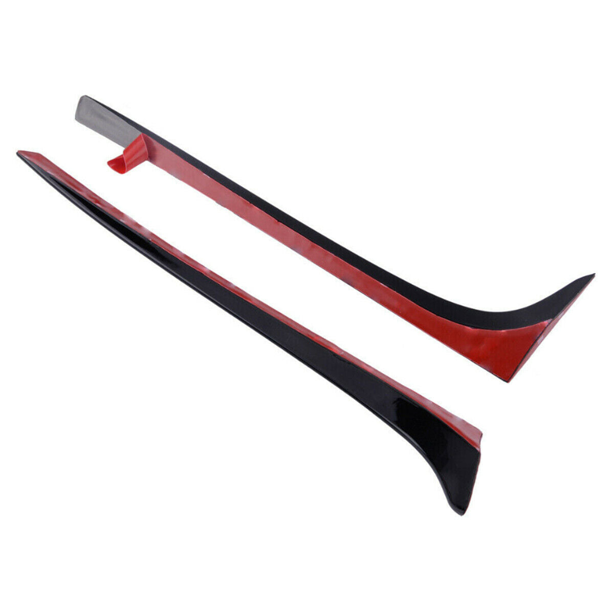 Piano Black For Car 7 7.5 MK7 MK7.5 R GTE GTD Rear Window Side Spoiler Wing