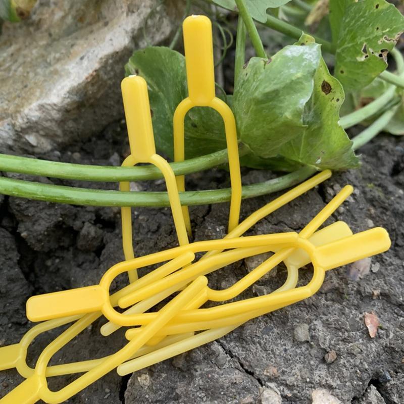 100pcs Stolon Plant Clips Garden Supplies Stolons Fixing Fastening Fixture Clamp