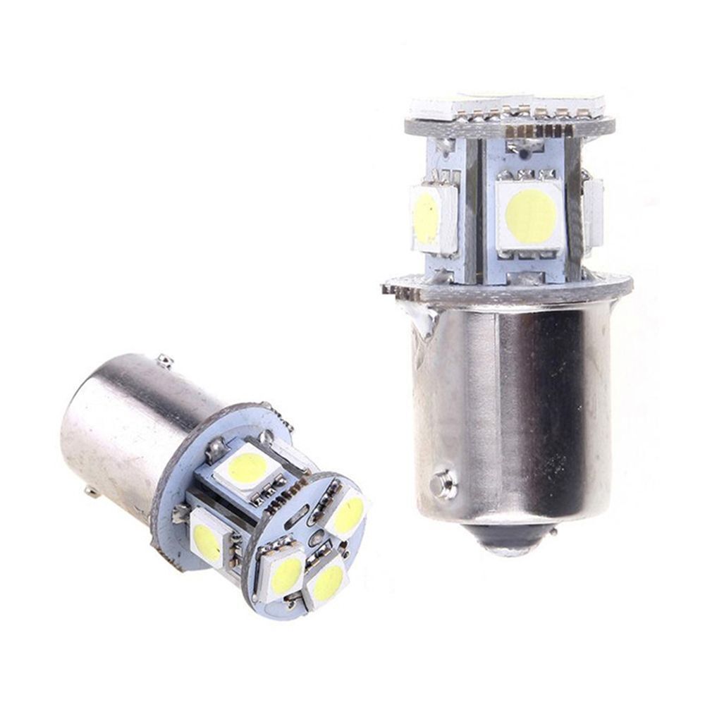 Bright Bulb Lamp Auto Turn Signal BA15S R5W 1156 Car Tail Light 5050 8SMD LED