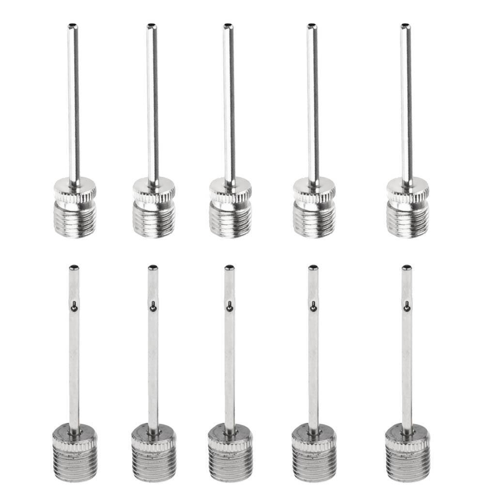 10 Pieces Sports Soccer Basketball Football Ball Pump Needle