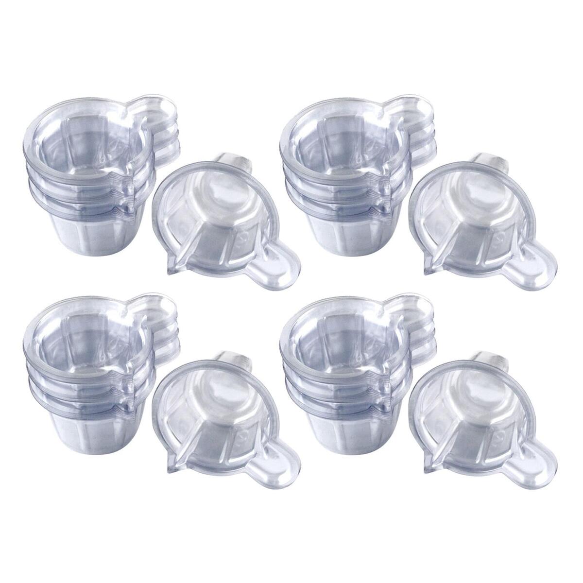 100Pcs Plastic Disposable Cups Dispenser DIY for Epoxy