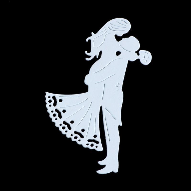 Couple Metal Cutting Dies Scrapbooking Stencil Die Cuts Card Embossing DIY Photo
