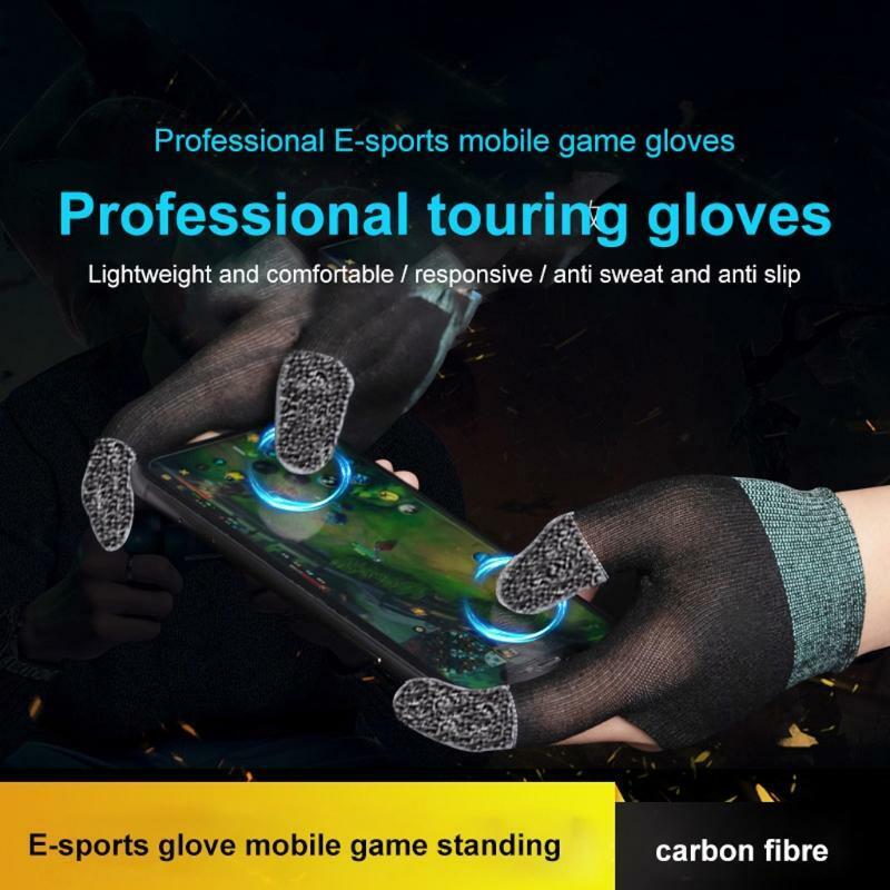 Anti-Sweat Mobile Finger Sleeve Ultra-Thin Breathable for High-Ranking Players