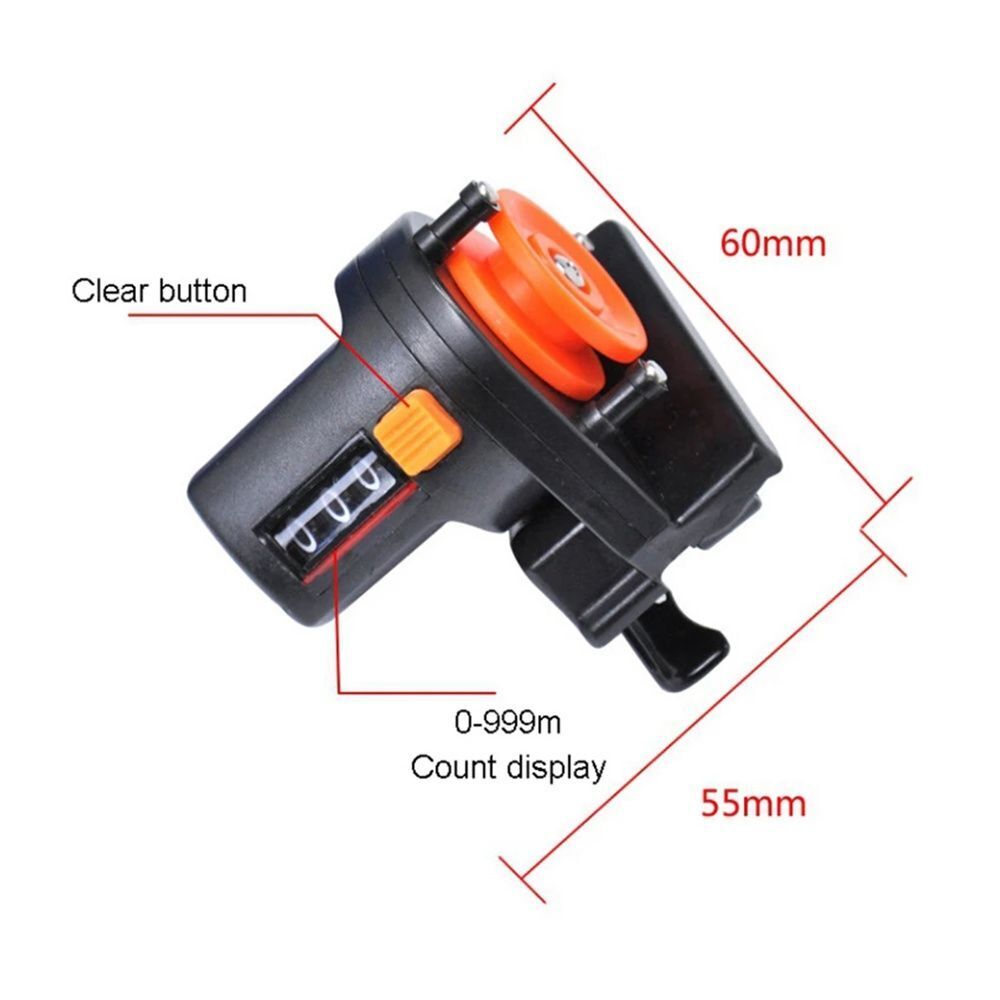 Tools Tackle Accessories Fishing Lines Meter Lenght Gauge Depth Finder Counter