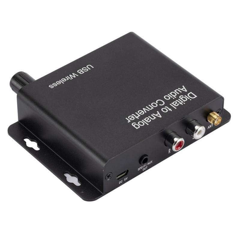 Digital Fiber Coaxial To Analog Digital To Analog With 3.5 Fiber Digital To Anal