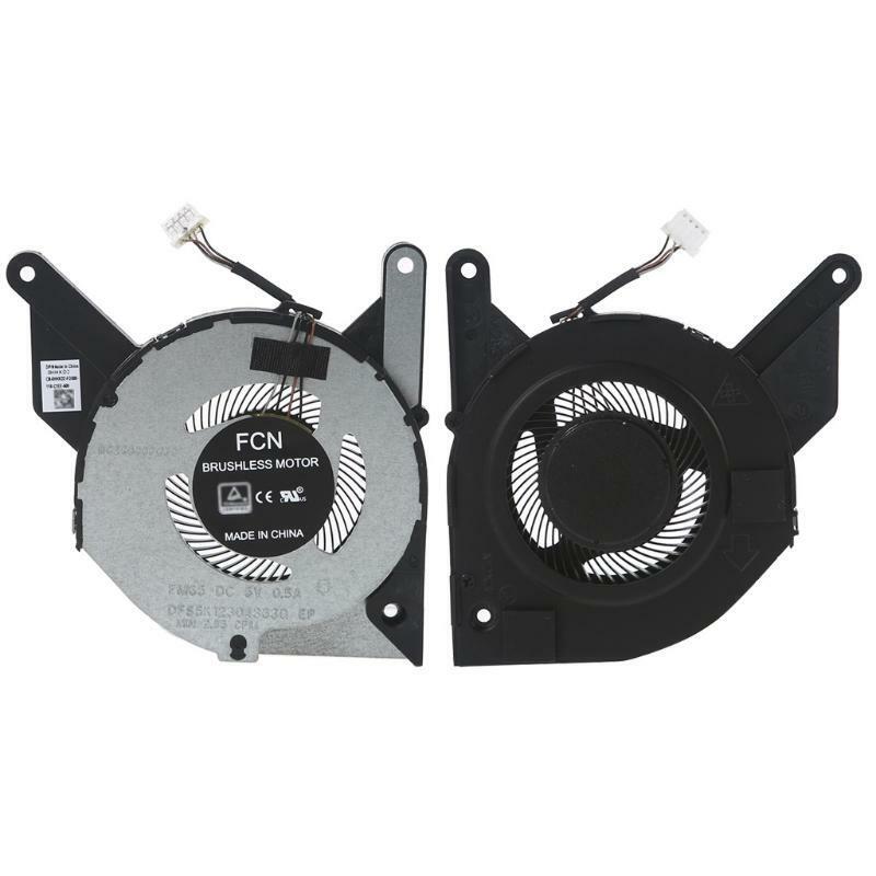 Notebook CPU Fan DC 5V 0.5A 4Pin Laptop Cooling Fan for Dell Latitude 5410 New