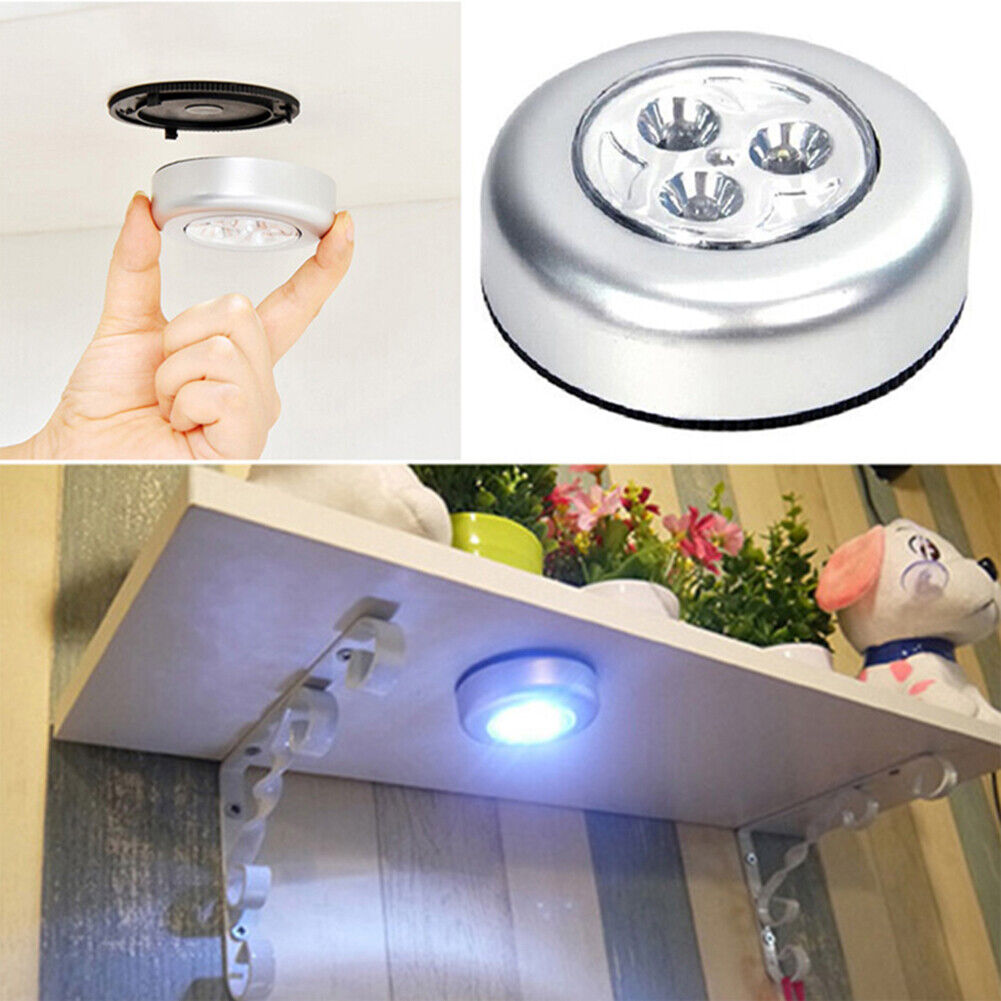 Touch 3 LED Emergency Car Roof Ceiling Night Light for Auto Trunk Cabinet