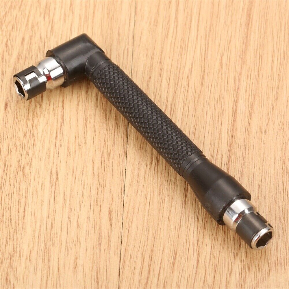Dual End L Style Rachet Wrench Spanner Handle Driver Tool For Screw Removing Hot