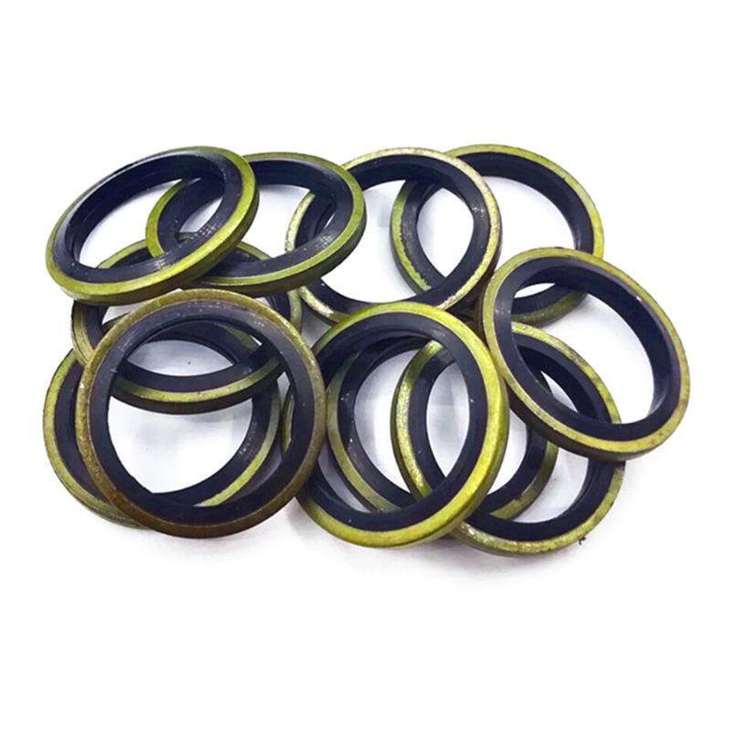 240pcs / box High Press Hydraulic Rubber Oil Pipe Seal Gasket Kit