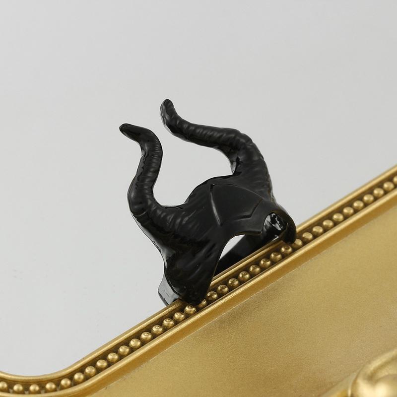 Fashion Biker Jewelry Gothic Punk Minimalist All-match Ring Trendy Jewelry