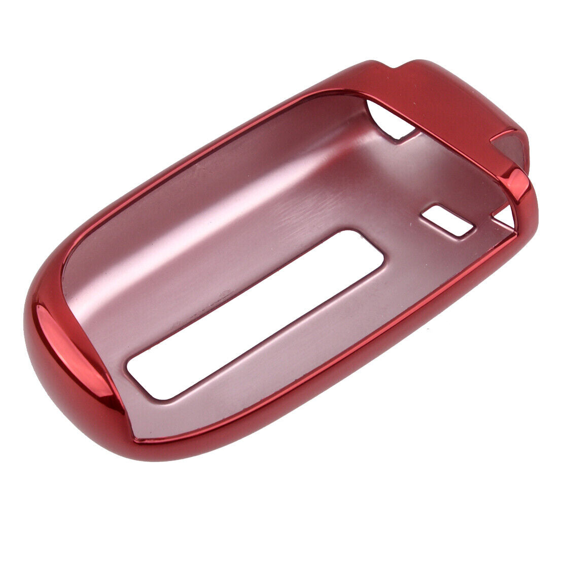 Red Key Cover Case Fob w/ Keychain Fit For Jeep Grand Cherokee Dodge Durango