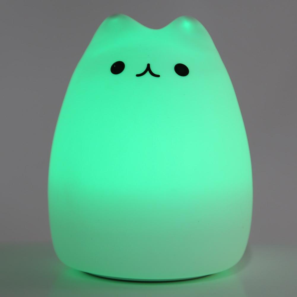 Colorful Animal Silicone Meng Pet Cute And Colorful Light Lamp Night Light