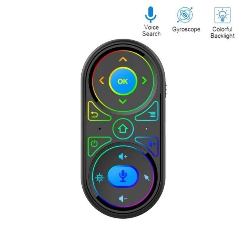 IR Learning Backlit Air Mouse Smart Voice Remote Control Rechargeable Air Mouse