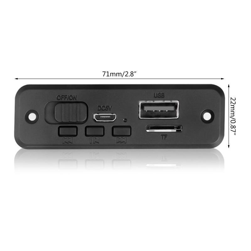 Universal Audio Decoder Board USB Player Mp3 Decoder Board Ideal Gifts Boy Girl