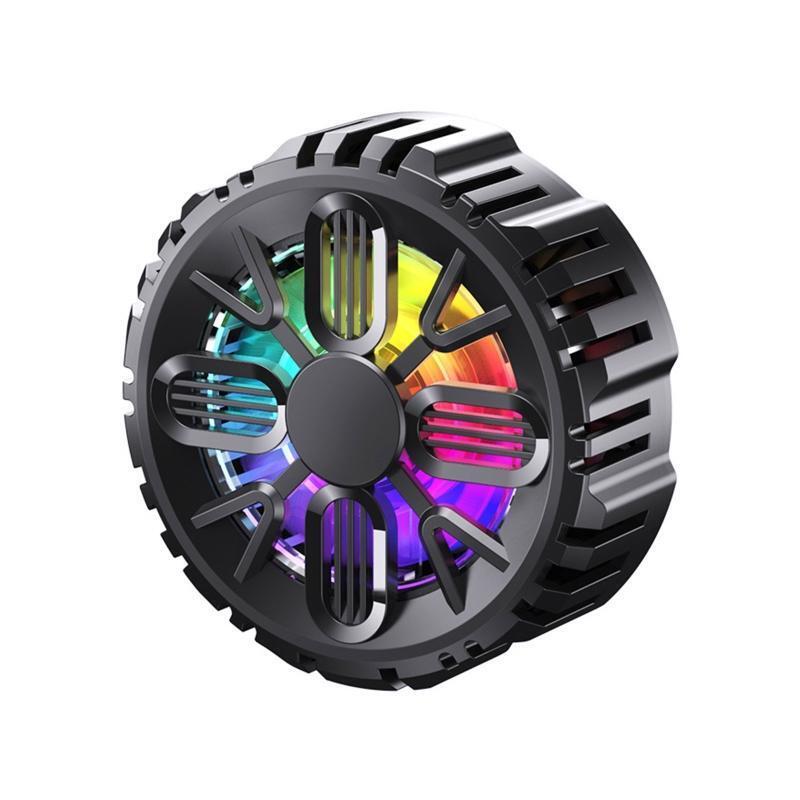 Portable Magnetic Phone Radiator Fan Cell Fast Cooling For Gaming Watching Video