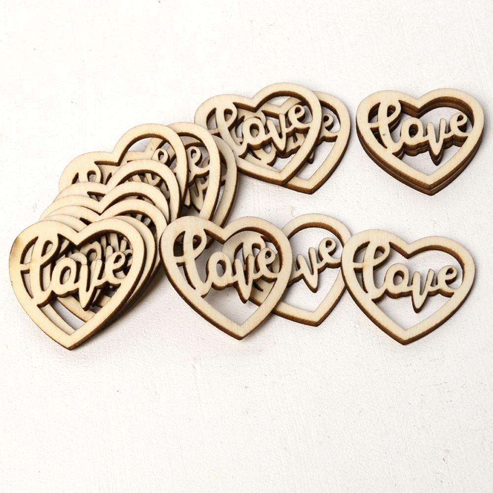 Home Decoration Hanging Ornaments Wedding Pendant Wooden Slice Wood DIY Crafts