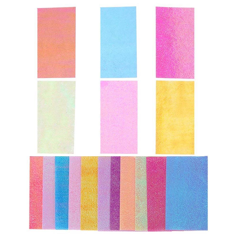 20pcs/set Rectangle Origami Papers Shining Folding Solid Papers for DIY(2)